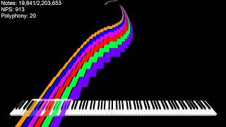 [Black MIDI] Rainbow NUT | 2.2 Million