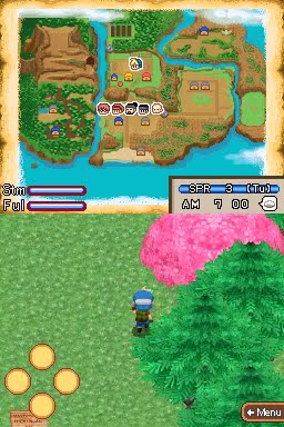 Harvest Moon DS Island of Happiness Gameplay (Nintendo DS)