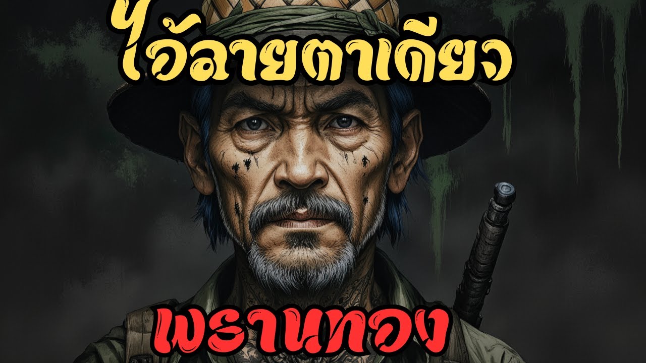 พรานทองเดิมพันชีวิต! นั่งห้างตามล่า  ไอ้ลายตาเดียว  ตำนานเสือร้ายกินคน