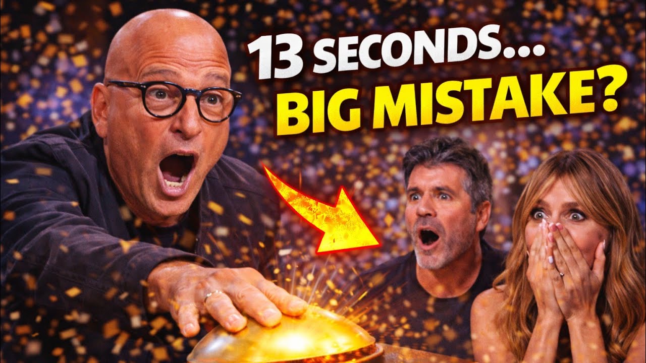 Howie Mandel Slammed the Golden Buzzer After 13 Seconds—Big Mistake?