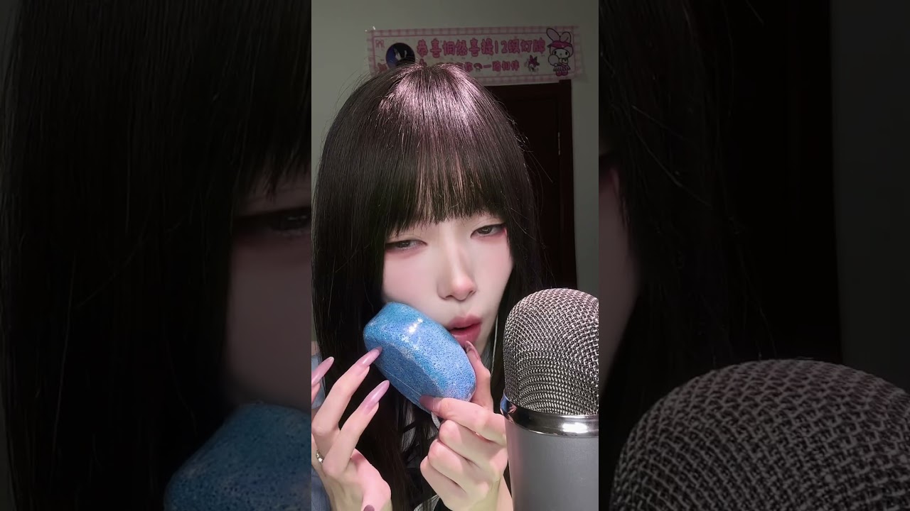 🧱 軽石のコツコツ音... 脳に響く乾いたタップ音 💤 바삭바삭 부석 탭핑🛁 Satisfying Hollow Sounds#ASMR #shorts #fyp