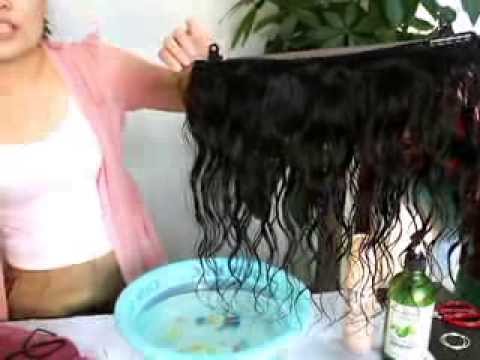 Beautiful Queen Peruvian Body Wave After Co Washing Youtube