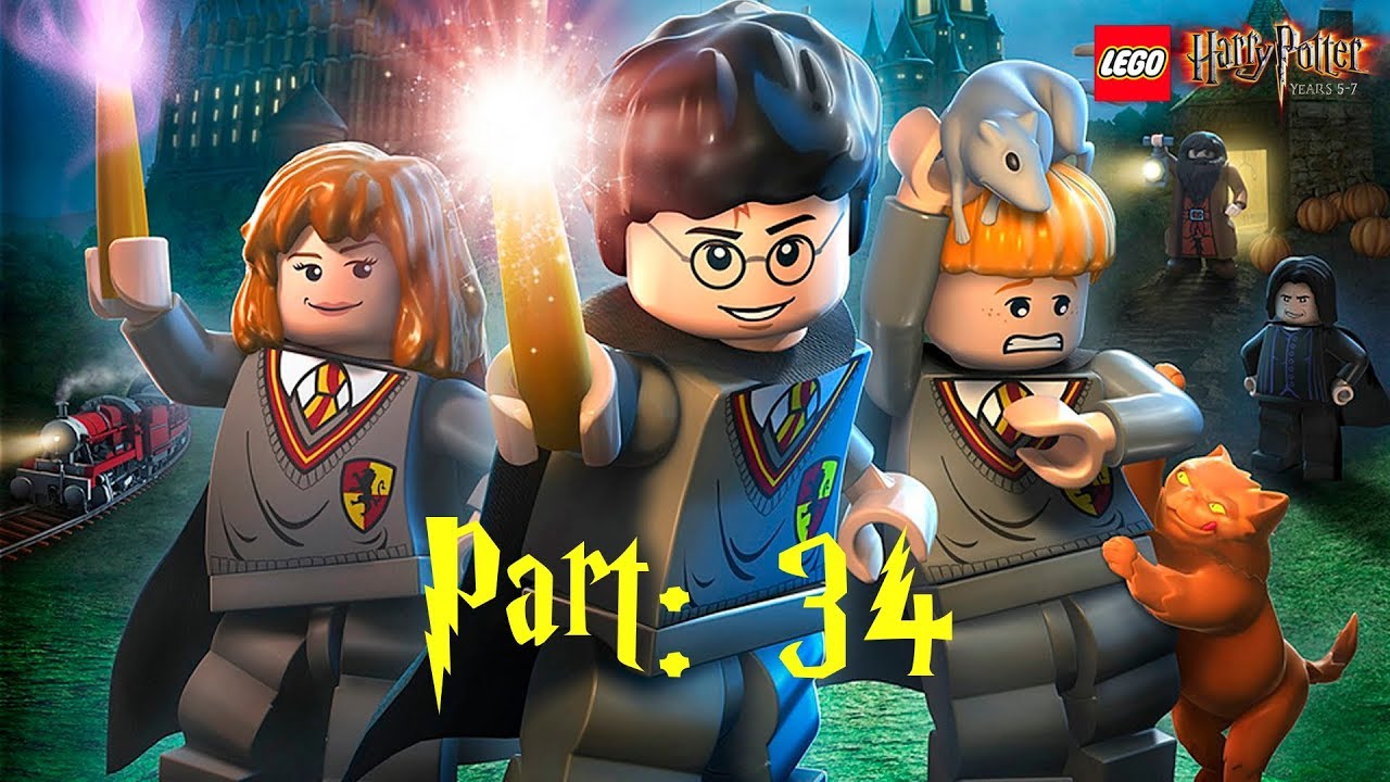 Lego Harry Potter 1 4 Goldene Steine Let's Play Lego Harry Potter Jahre 5-7 [100%] #034 Rote Steine