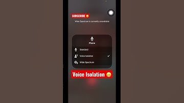 IPhone hacks: Voice Isolation | IOS 16.4 🔥 #youtubeshorts #trending #viral #shorts #short #iphone