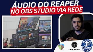 Enviando o áudio do Reaper para outro PC | OBS, NDI | #obsstudio #reaper #mesadesom #igreja #ndi