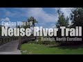 Neuse River Trail - Raleigh, NC - Cycling VLOG #5 - Beautiful paved river trail of bridges