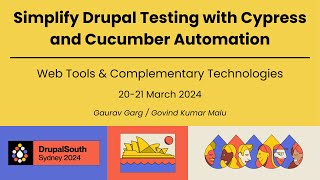 Simplify Drupal Testing with Cypress and Cucumber Automation / Gaurav Garg / Govind Kumar Malu