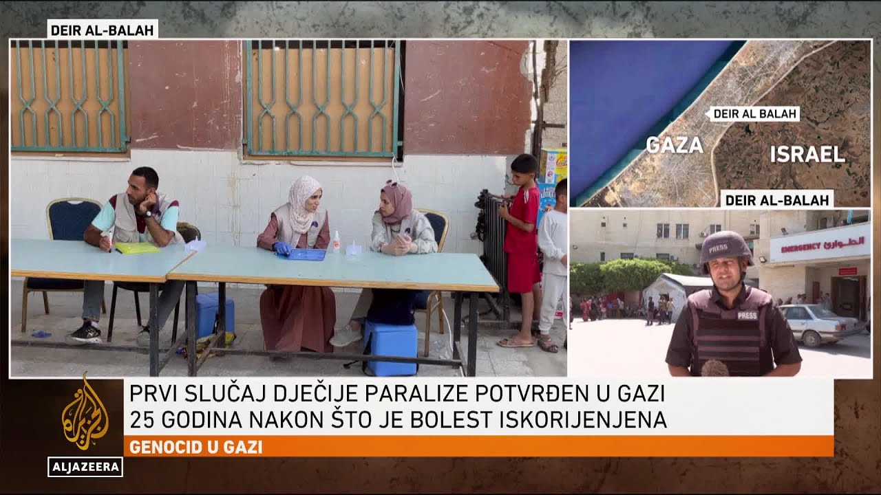 الأمم المتحدة: تطعيم 161 ألف طفل ضد شلل الأطفال في وسط غزة