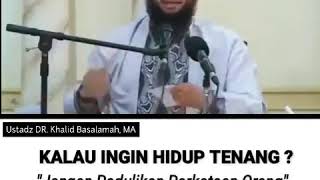 Kalau ingin hidup tenang? 'JANGAN PEDULIKAN PERKATAAN ORANG'