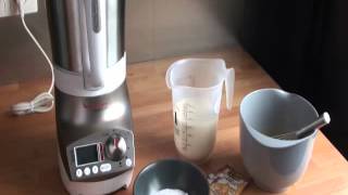 Test Du Blender Chauffant Moulinex Soup Co Avec La Crème Anglaise