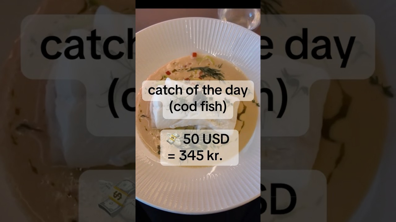 How much food costs in the Faroe Islands 😲💸