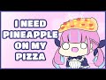 Aqua's opinion on pineapple pizza