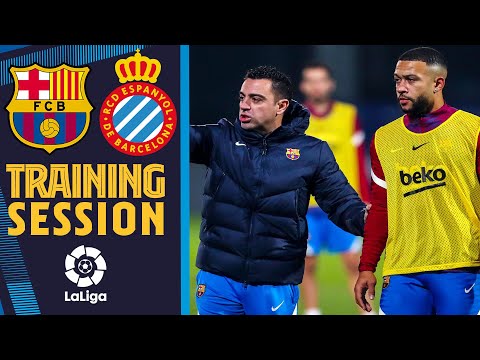 ⚽💪 TEAMWORK before BARÇA - ESPANYOL