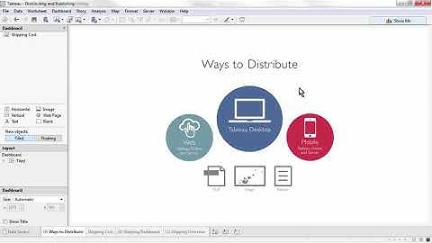 Distribution and Publishing :Tableau Desktop 9.0 Video Tutorials