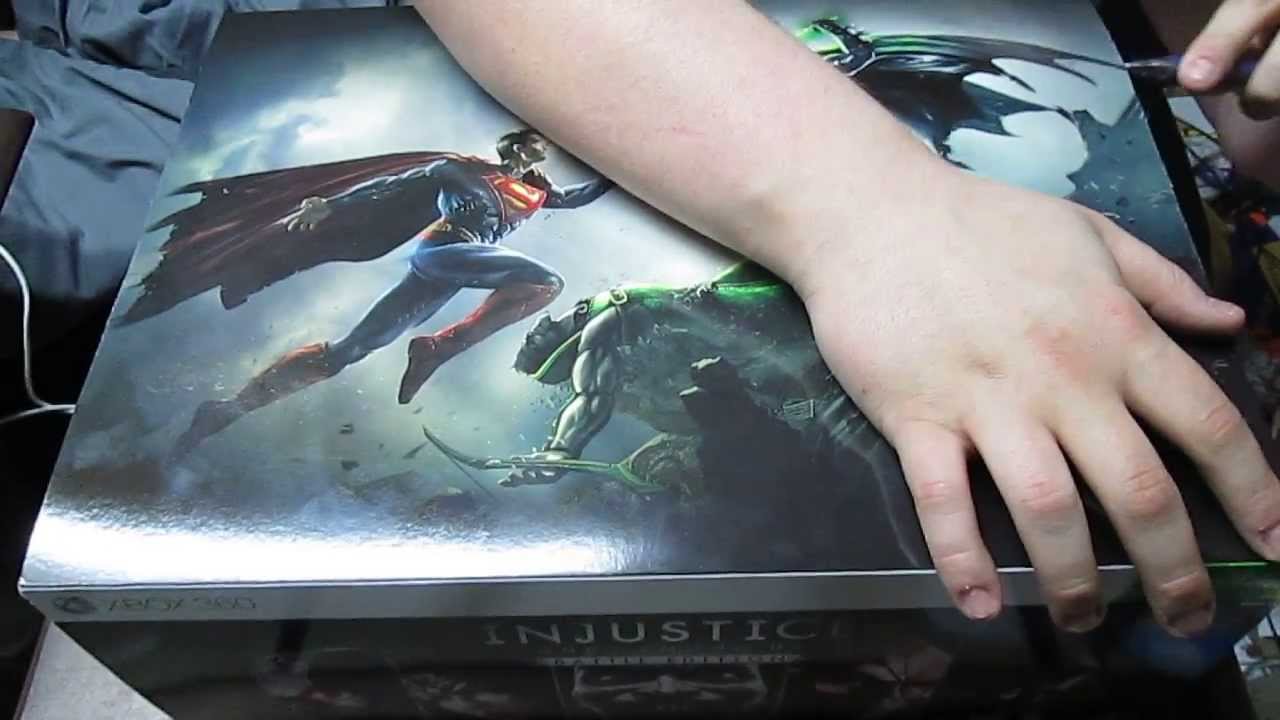Injustice: Gods Among Us Fight Stick Special Edition Unboxing