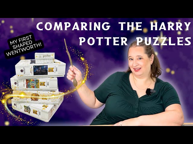 Completing FOUR Harry Potter Puzzles from Wentworth! // Wooden