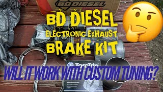 testing the new bd diesel electronic exhaust brake kit on a ram 2500 with custom tuning