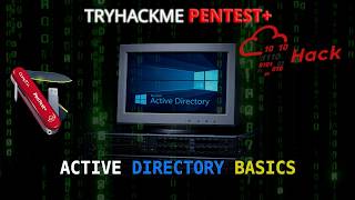 Tryhackme Pentest+ Path 2026 | Active Directory Basics (Attacks and Exploits) #thm #wgu #pentest
