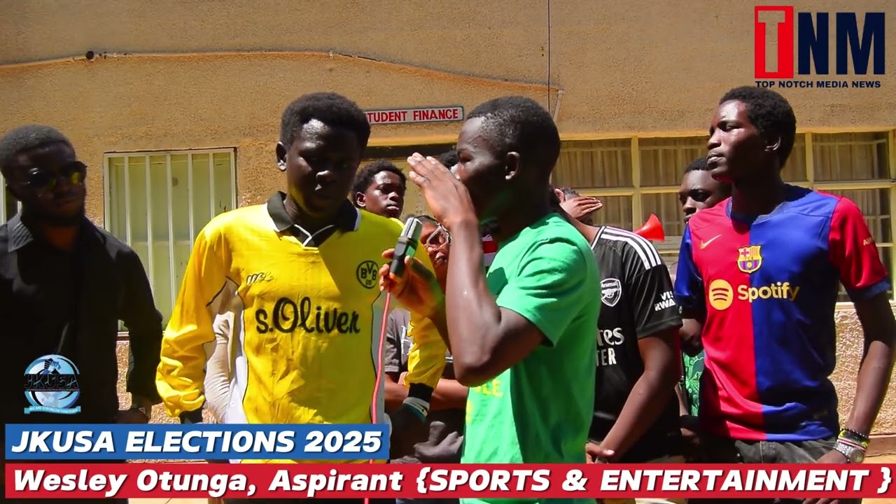 WESLEY OTUNGA, ASPIRANT { SPORTS & ENTERTAINMENT }