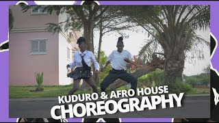 Kuduro dance with my students 