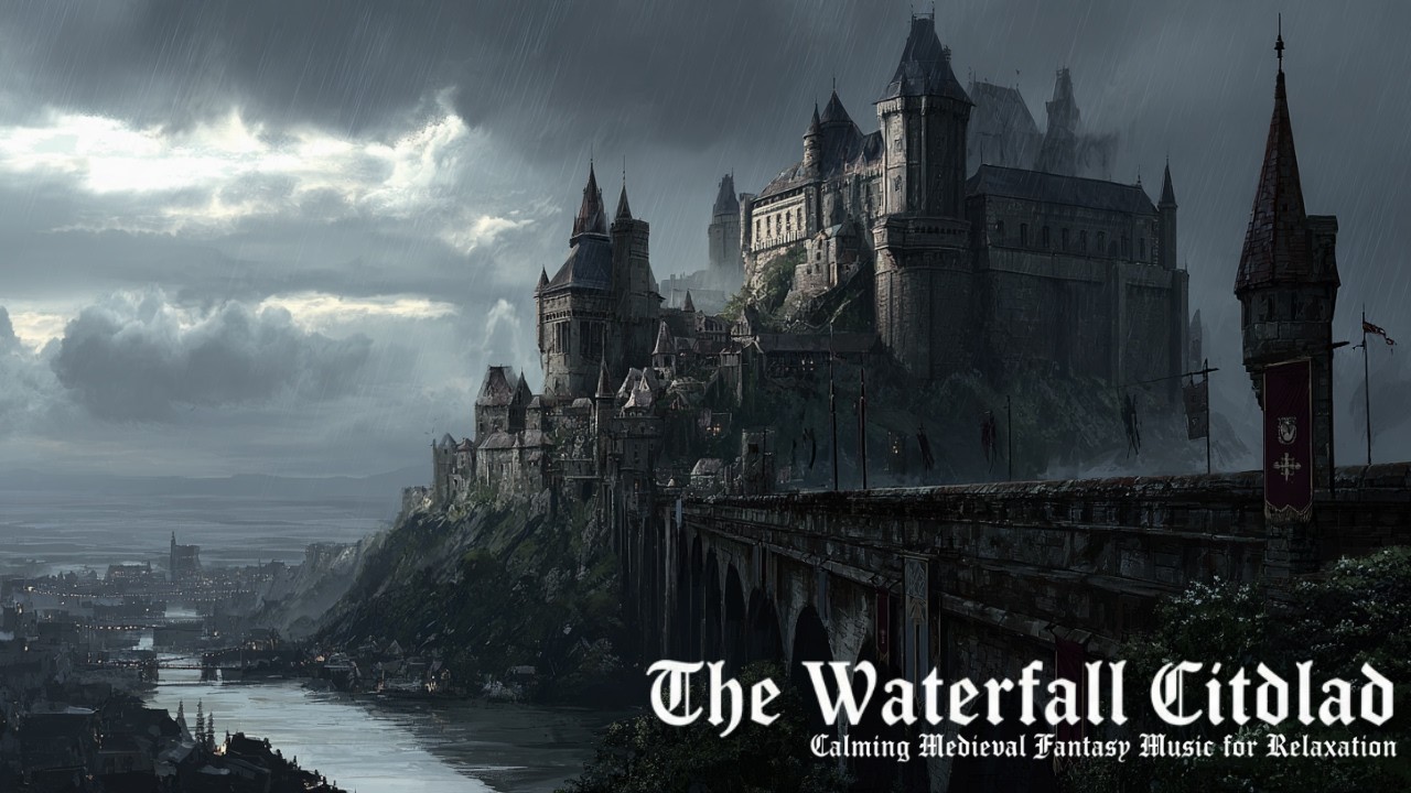 Focus in the Dark Castle | Calming Medieval Fantasy Music for Relaxation