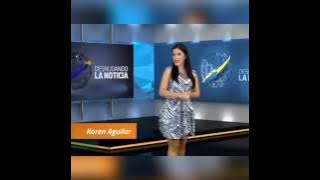 La demostrada de TV que se desnudo en vivo