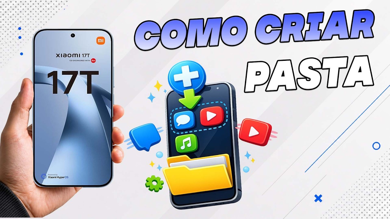 Como Criar Uma Pasta no Xiaomi 17T e 17T Pro