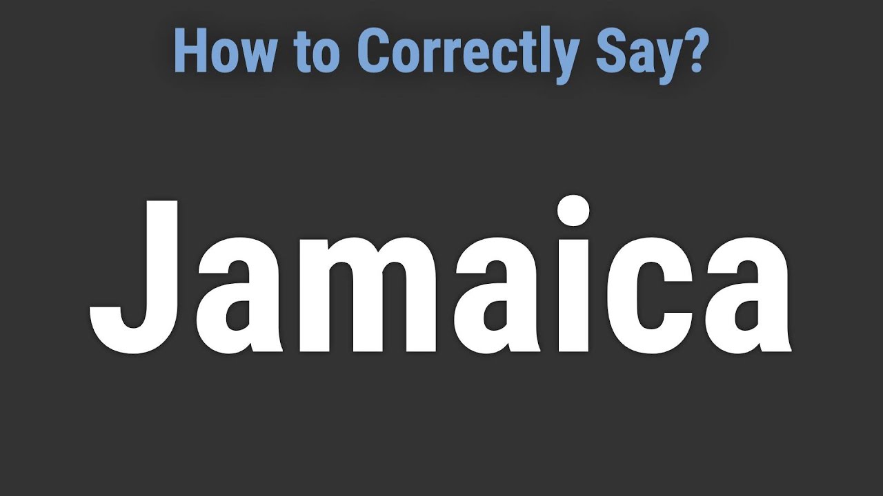How to Pronounce Name Jamaica (Correctly!) YouTube