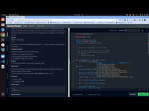 HackerRank : The Hurdle Race
