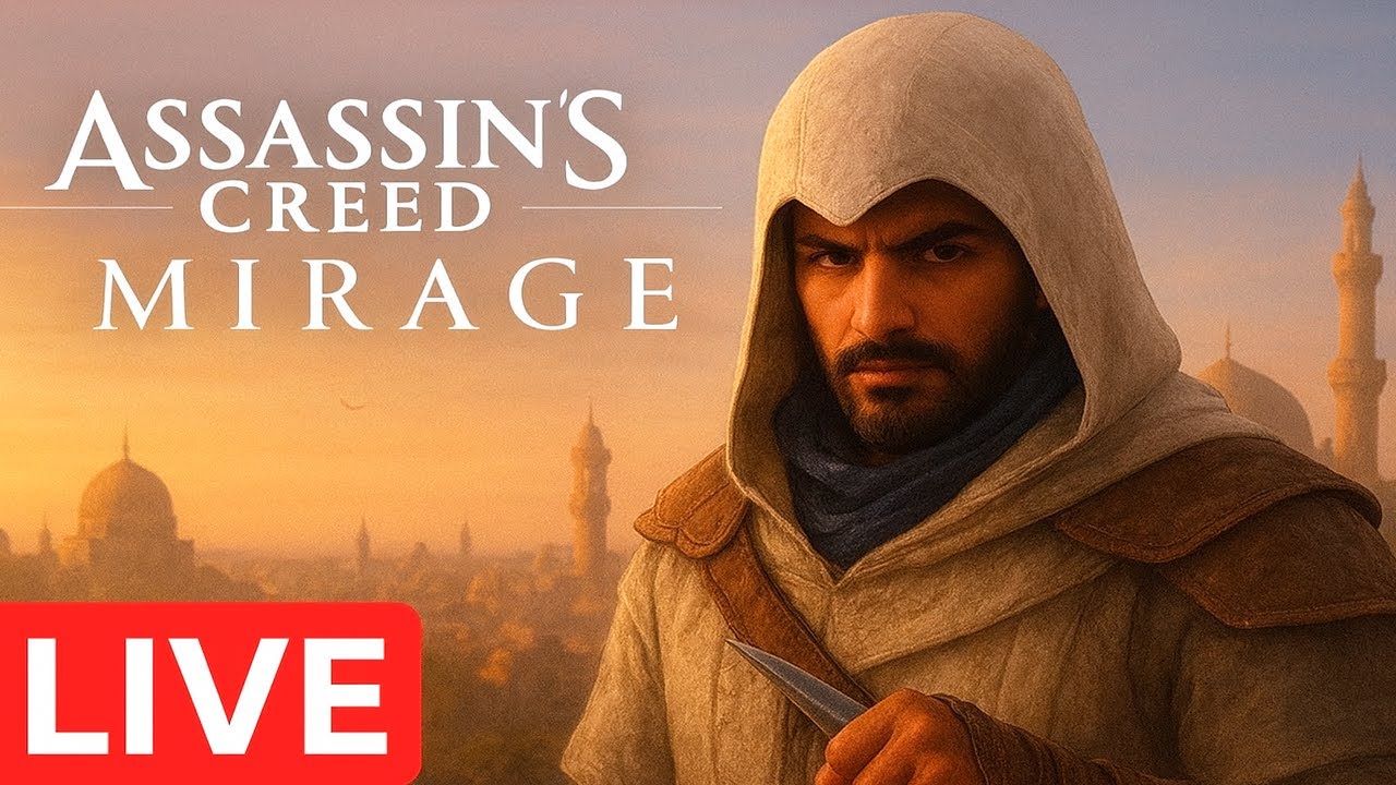 Assassin’s Creed Mirage – Live Stream | Stealth, Parkour & Hidden Blades (AC Mirage)