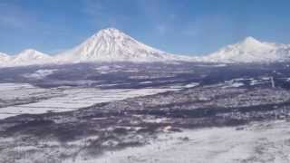 Взлет с Камчатки. Take off from Kamchatka.