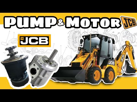 PUMP and MOTOR DRIVE JCB 1CX BACKHOE LOADER PARTS MANUAL