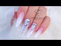 How to apply crystals on nails. Tutorial on Swarovski crystals aplication.