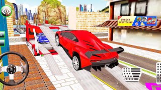 Car Transporter Games 3D - Grand Car Transporter Truck Android gameplay screenshot 1