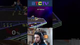 creative edgeguards on fox! #smashbros #ssbm #ssbu #gaming #fightinggames #creative screenshot 4