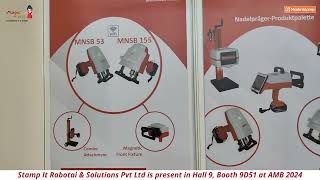 Stamp 'IT Robotai & Solutions Pvt Ltd @ AMB 2024
