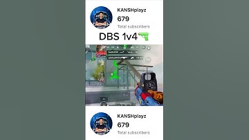 Crazy 1v4 clutch 🔥 with DBS 🤪 #bgmi #shortvideos #1v4clutch