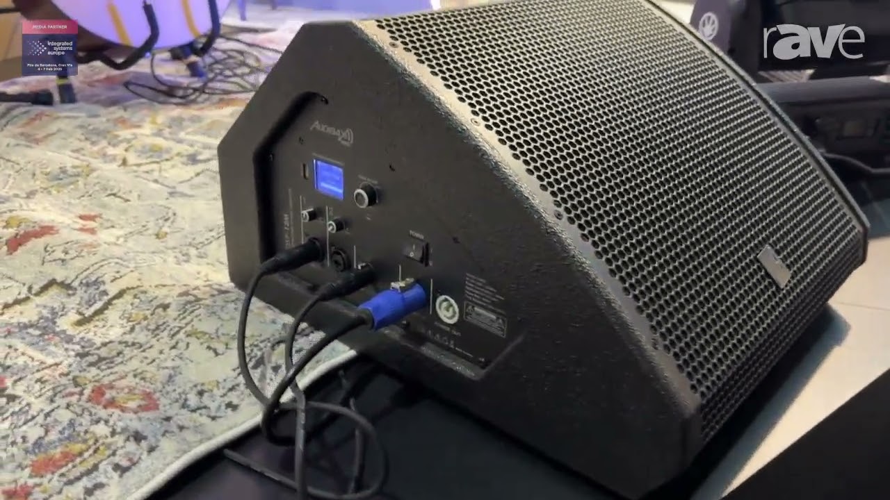 ISE 2025: Audibax - A MH Group Company Features DSP-12M DSP Active Stage Monitor (English)