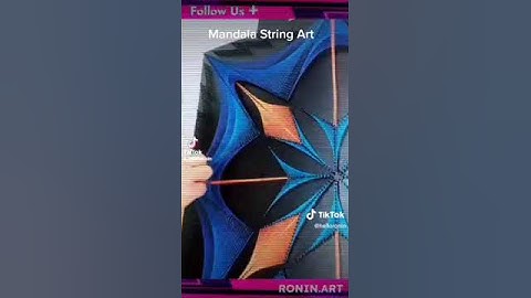 Mandala String Art by Iram Lima!!