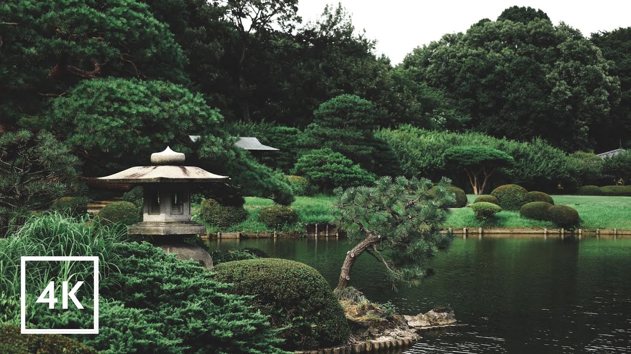 Tokyo's Beautiful Parks, Japan [4K]. Stepping into Paradise.