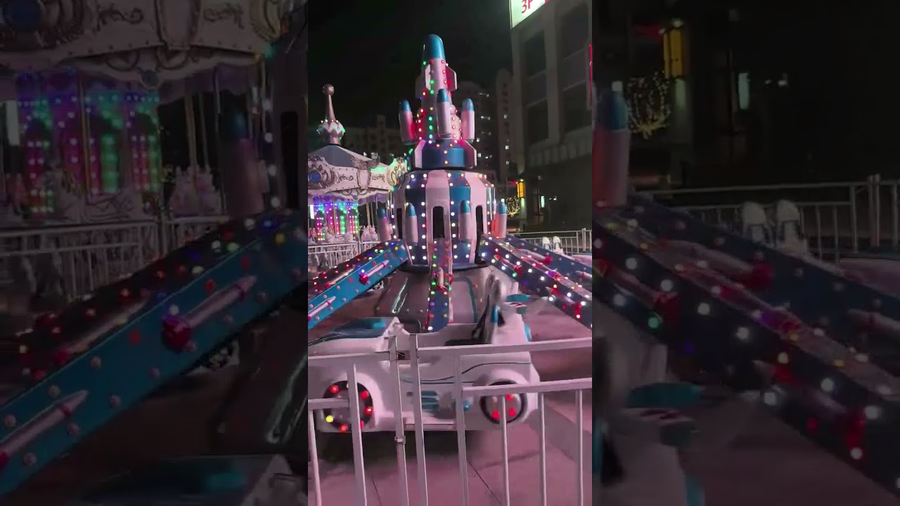 used amusement park equipment self control plane rides for sale