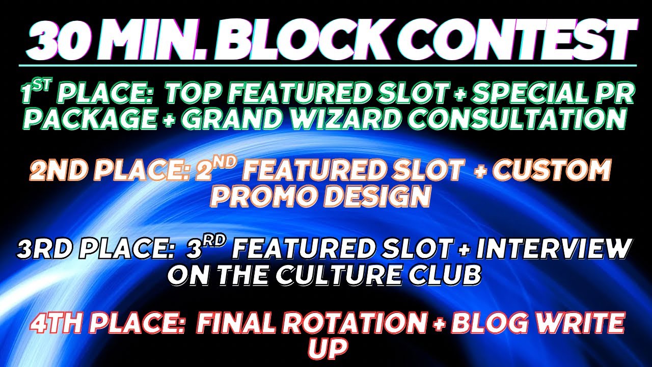 30 MIN. BLOCK CONTEST / NEW SUBMISSIONS - YouTube