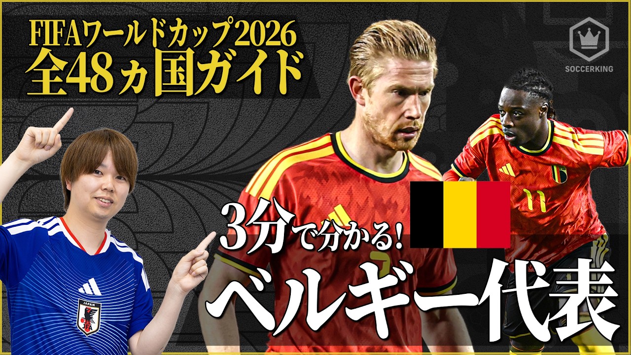 サッカーベルギー代表 対 サッカーセネガル代表