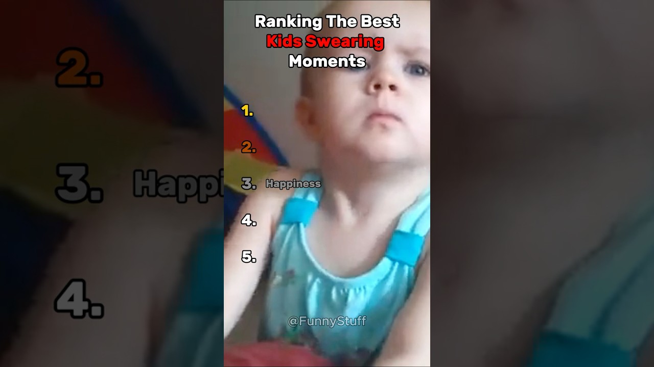Ranking The Best Kids Swearing Moments 🤣