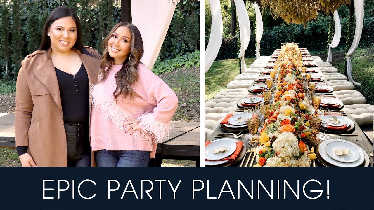 Help Me Plan My EXTRAVAGANT Thanksgiving Party - YouTube