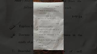 MAPC Ignoo psychology, MPC-003 Personality: Theories and Assessment, December 2025