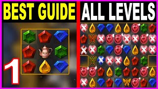 Mystery Art Gallery Match 3 Best Gameplay Walkthrough (New Update) Part 1 - All Levels Solutions screenshot 1