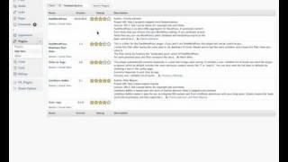 Adding afeedwordpress to a wordpress blog