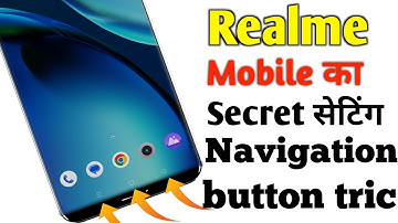 How To Hide Navigation Buttons Realme Smartphone | Realme Mobile New Secret Setting