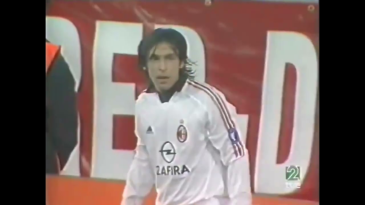 Andrea Pirlo AC Milan VS Bayern Munich 2006
